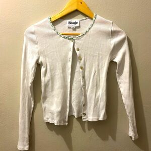Rouje Paris size 36 white cardigan